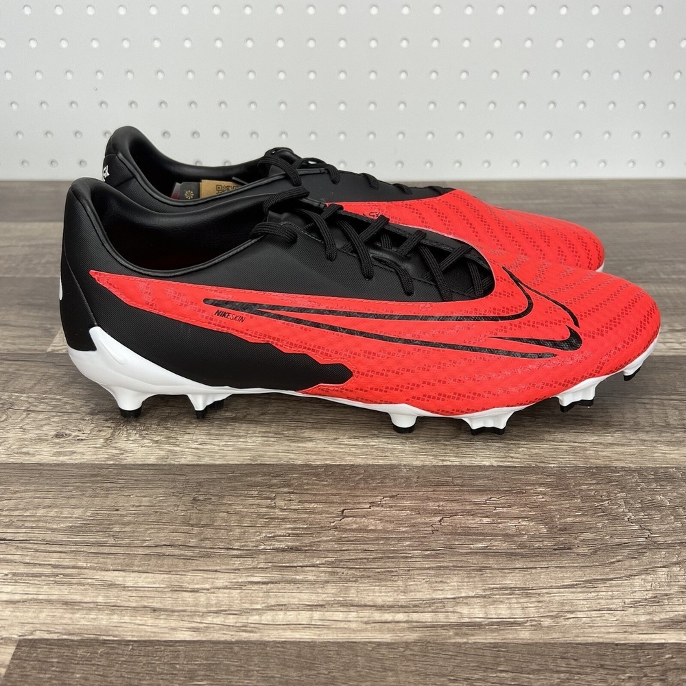 Nike Phantom GX Academy Multi-Ground Soccer Cleats Black Red DD9473-600 Men 11.5 - Picture 3 of 11